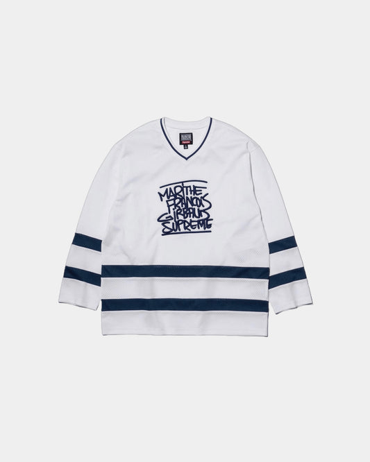 Supreme Marithé + François Girbaud Hockey Jersey 'White’