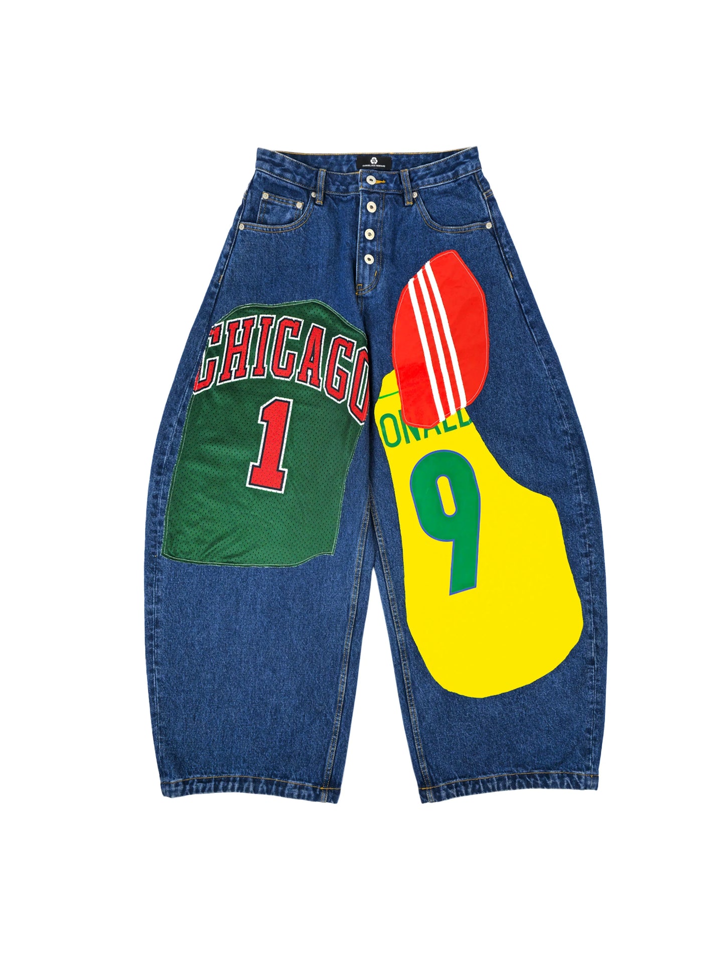Reworked Sports Panel Denim