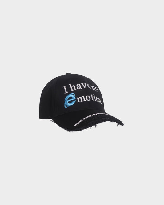 No Emotion Distressed Hat