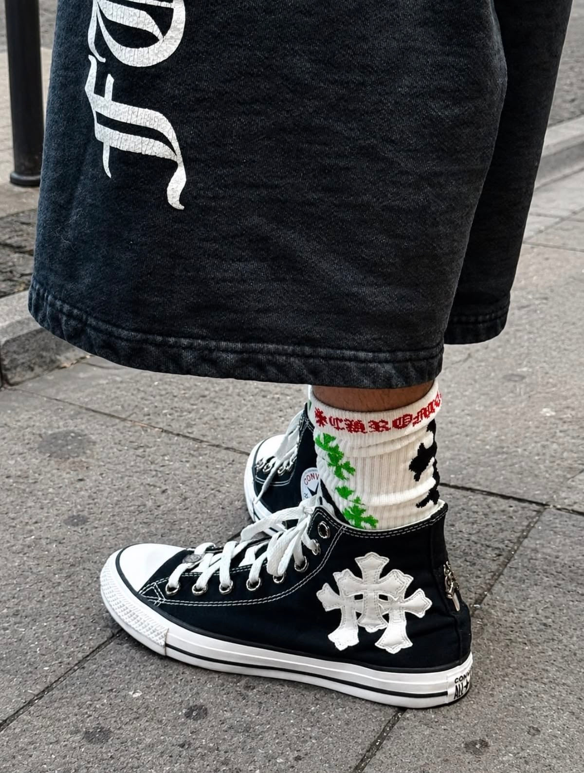 CONVERSE "CEMETERY CROSS" HIGH