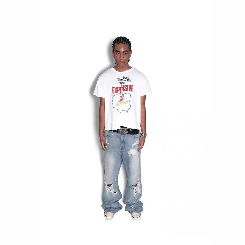 PROJECT G/R TIGHT FIT SPLIT TEE