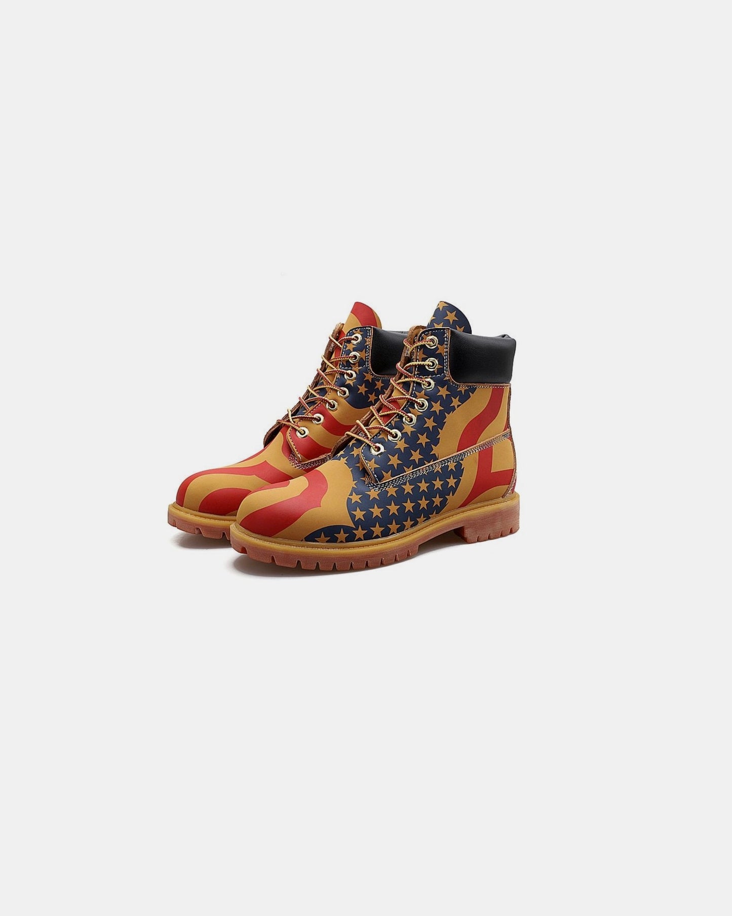 Supreme x Timberland Stripes & Stars Custom