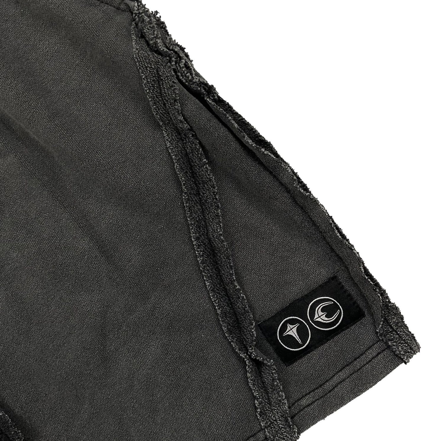 THUG CLUB DISTRESSED SWEATSHORTS