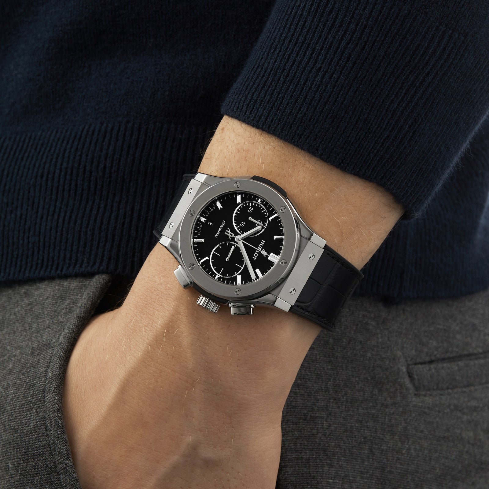 Classic fusion chronograph titanium best sale