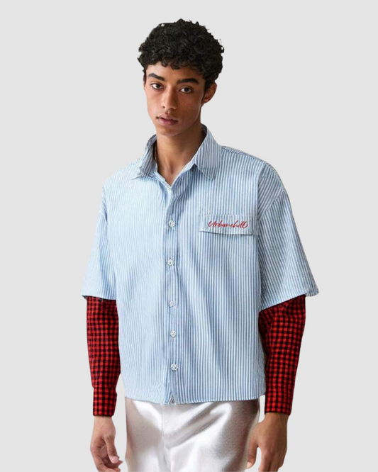 Manfinity Vcay Double Sleeve Shirt