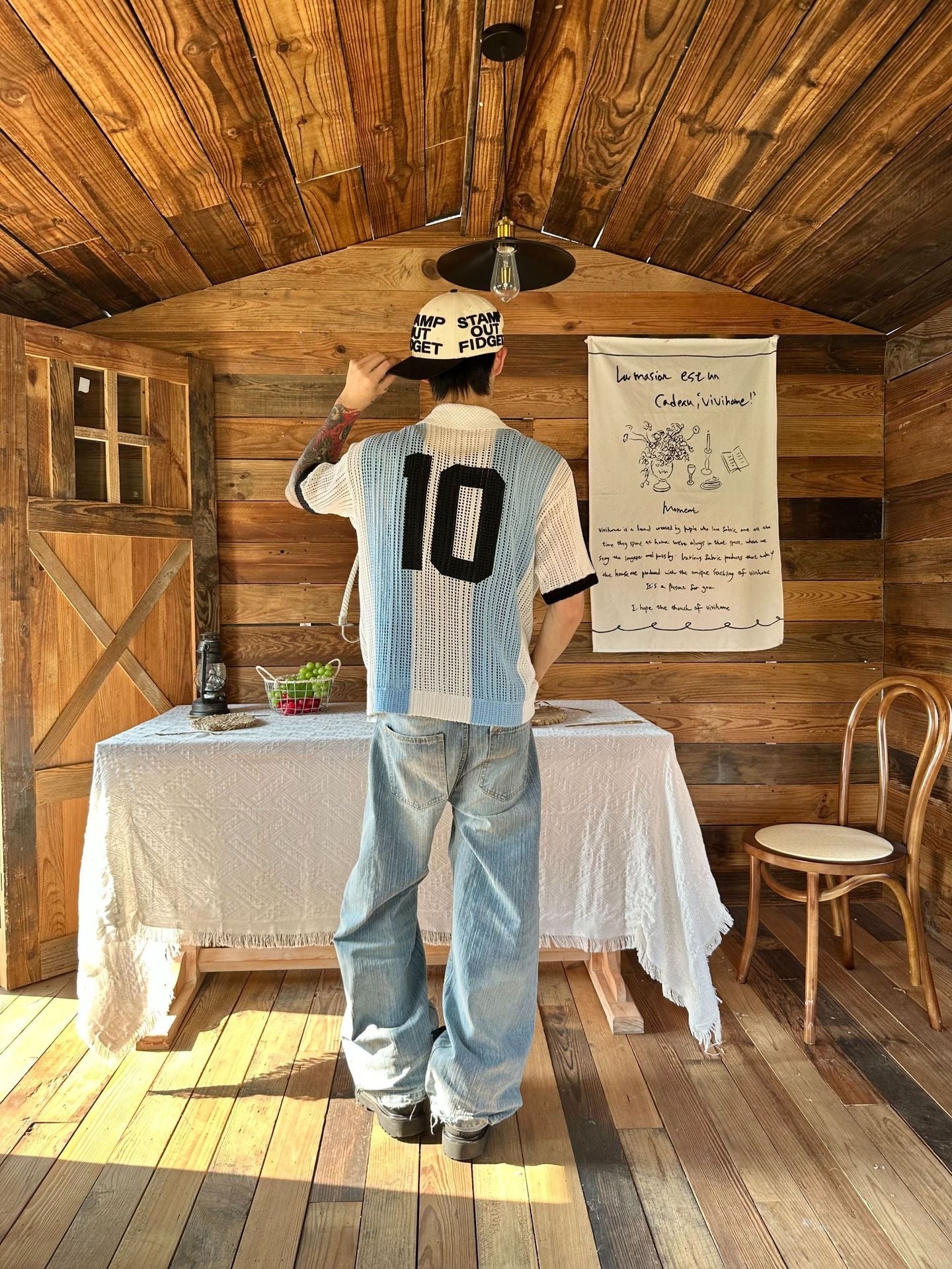 EME CLUB KNIT JERSEY TOP