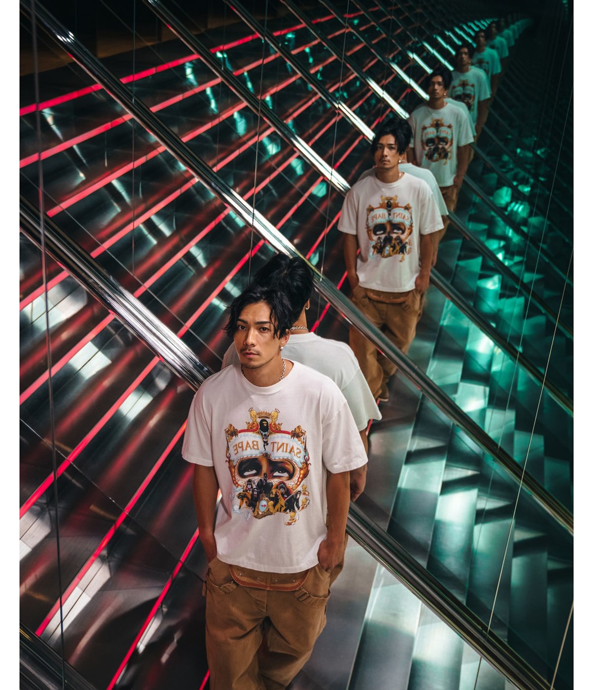 Bape x SAINT Graphic Tee