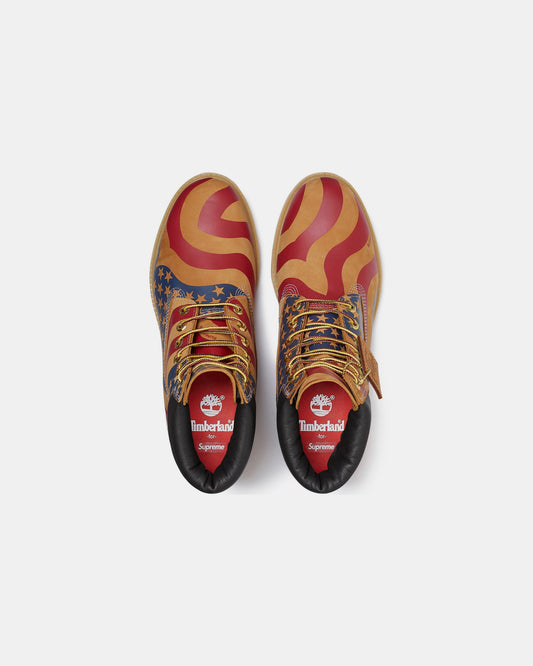 Supreme x Timberland Stripes & Stars Custom