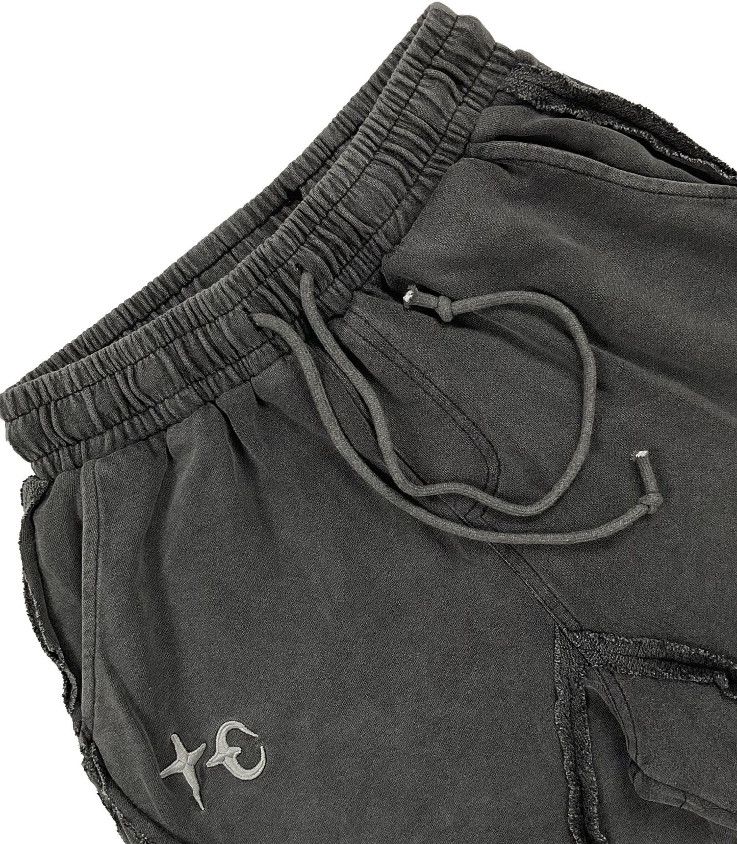THUG CLUB DISTRESSED SWEATSHORTS