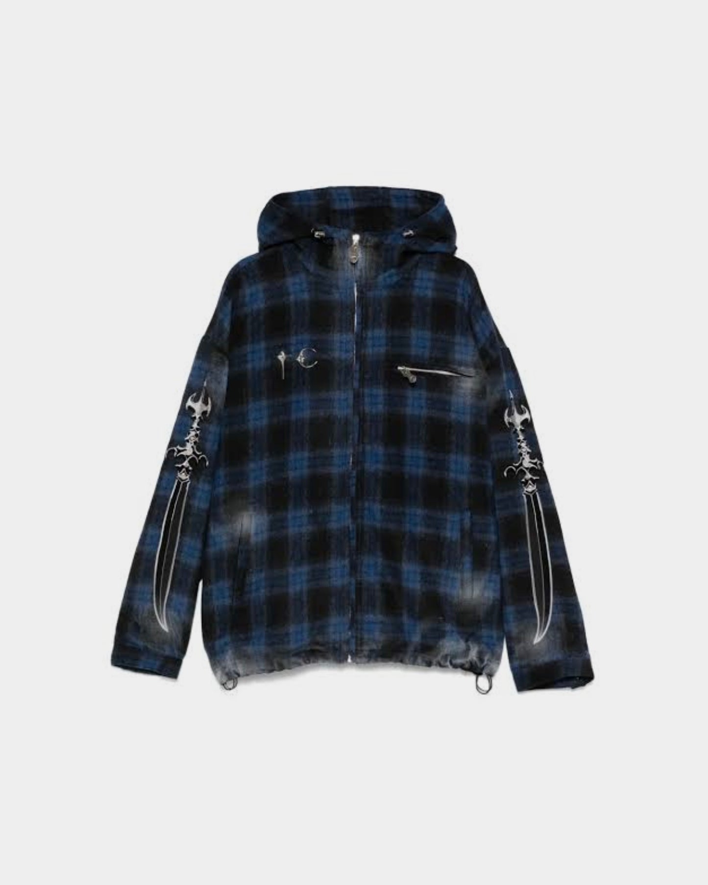 THUG CLUB HOODED FLANNEL