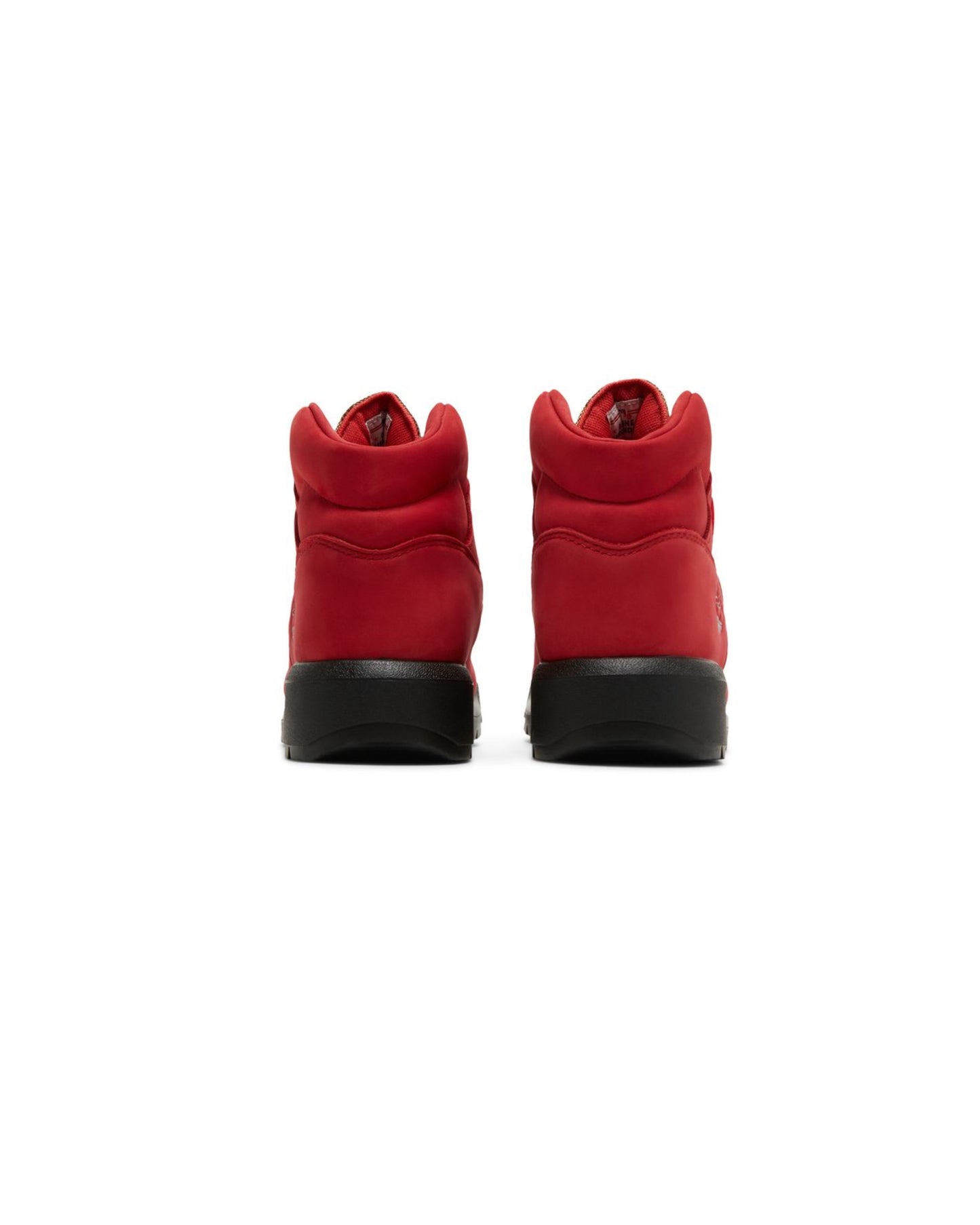 TIMBER-INSPIRED MONOGRAM BOOTS (RED)