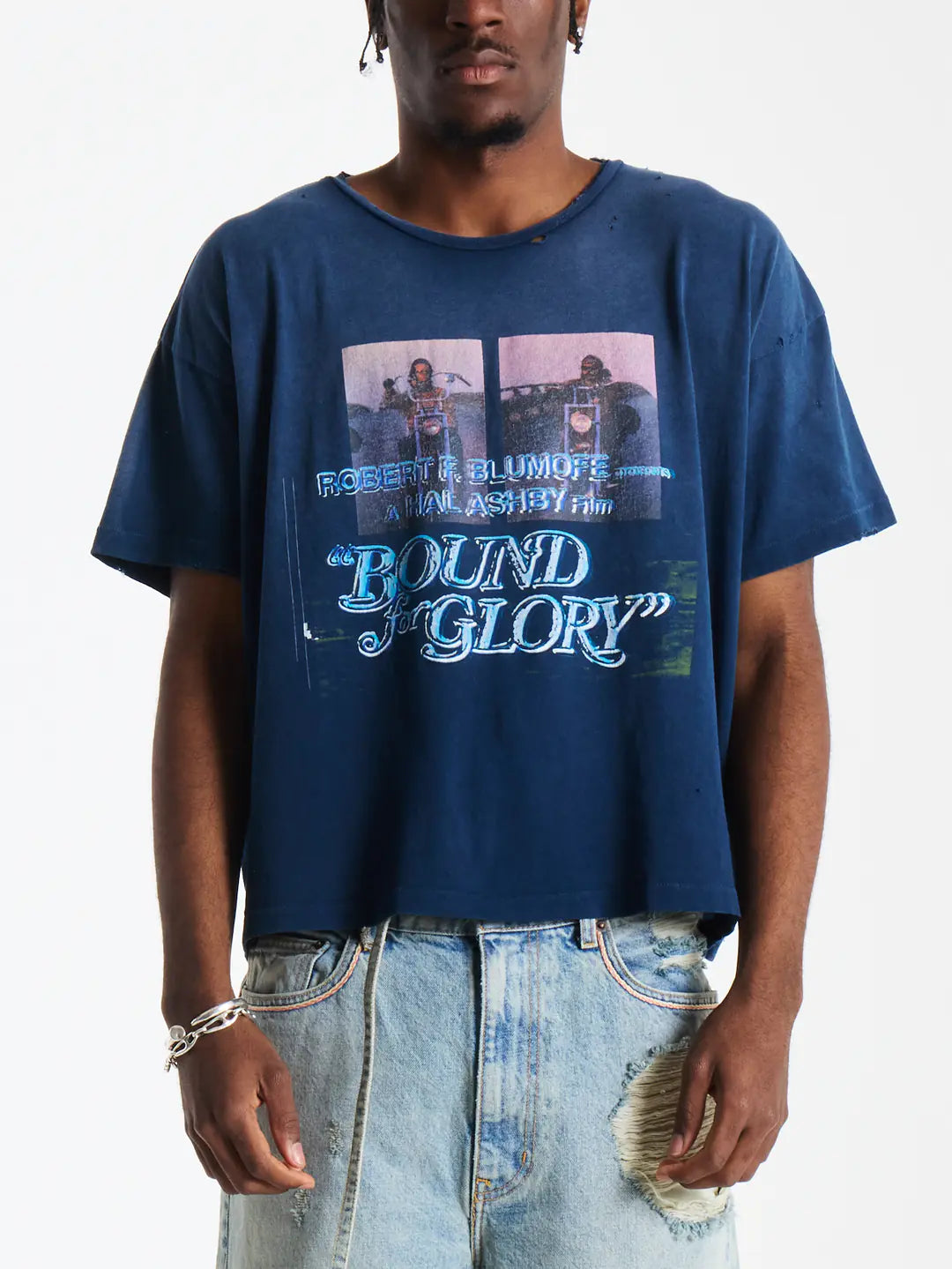 ‘Bound For Glory’ Distressed Tee