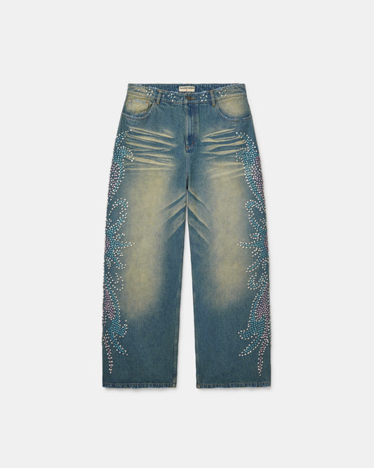 Tsunami Studded Denim Jeans