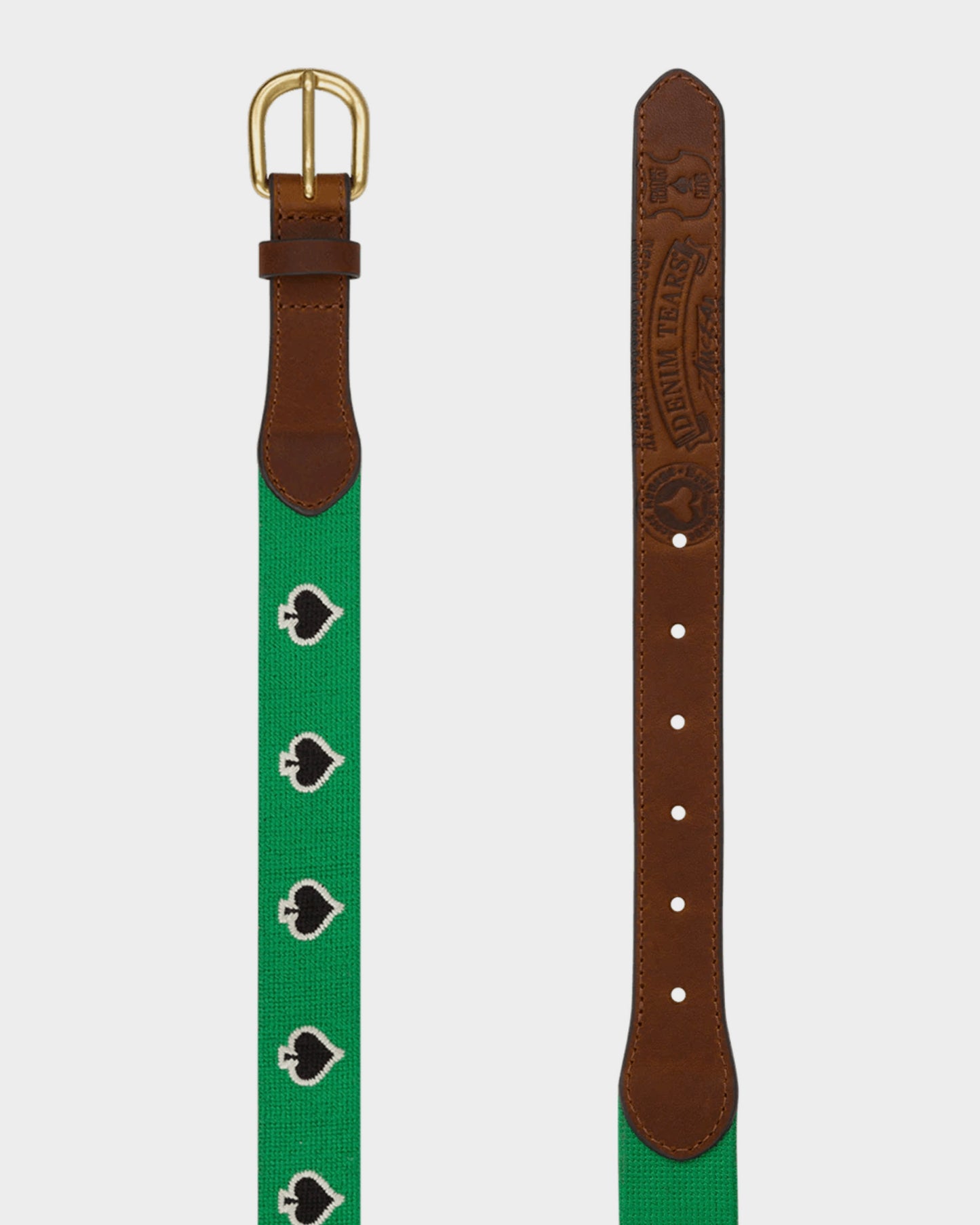 DT x Stüssy Spade Needlepoint Belt