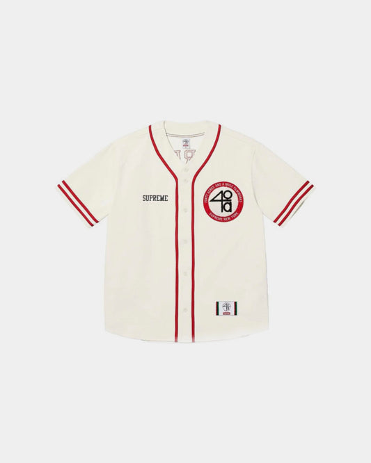Supreme 40 Acres Twill Baseball Jersey