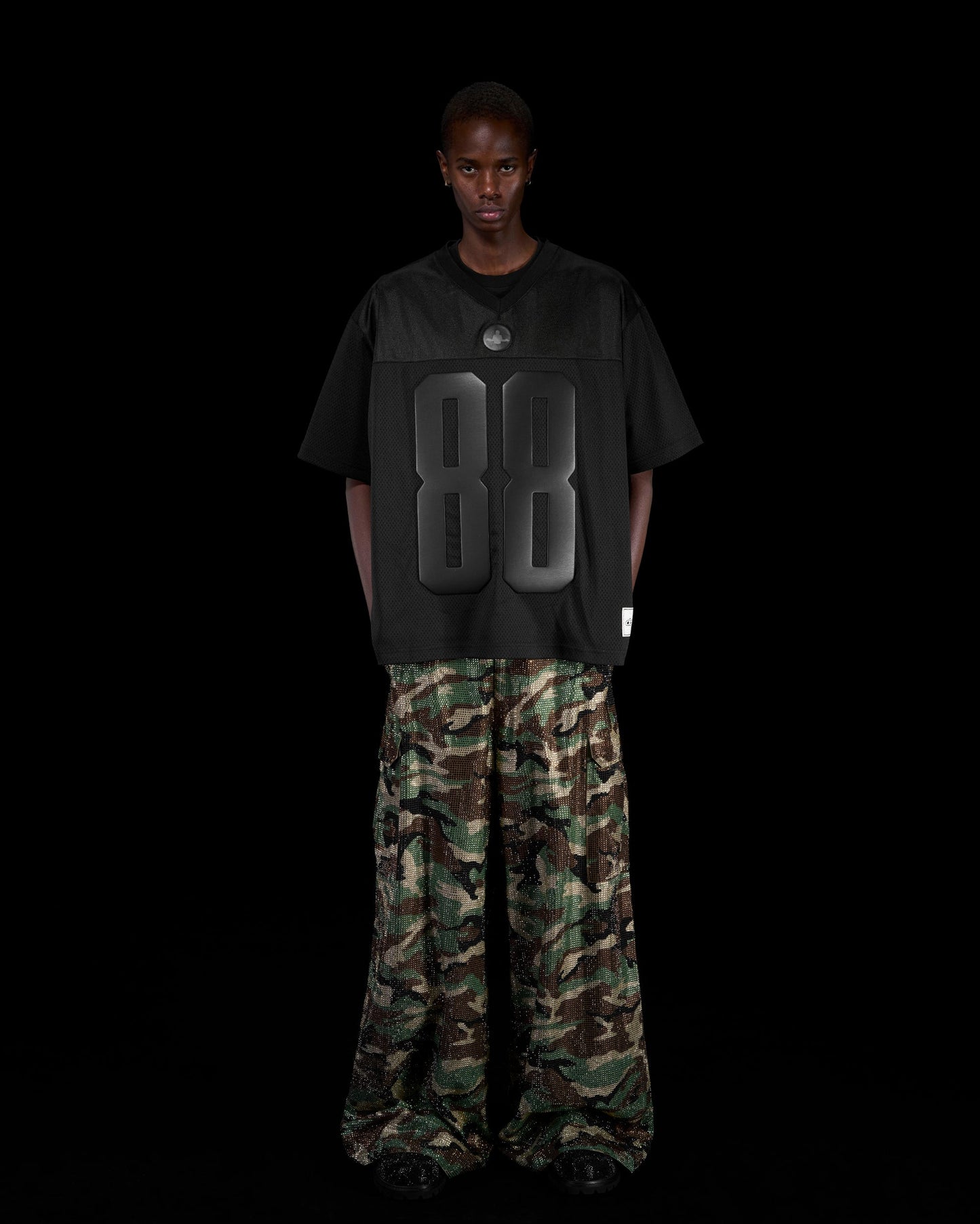 Doncare Triple Black Leather Jersey