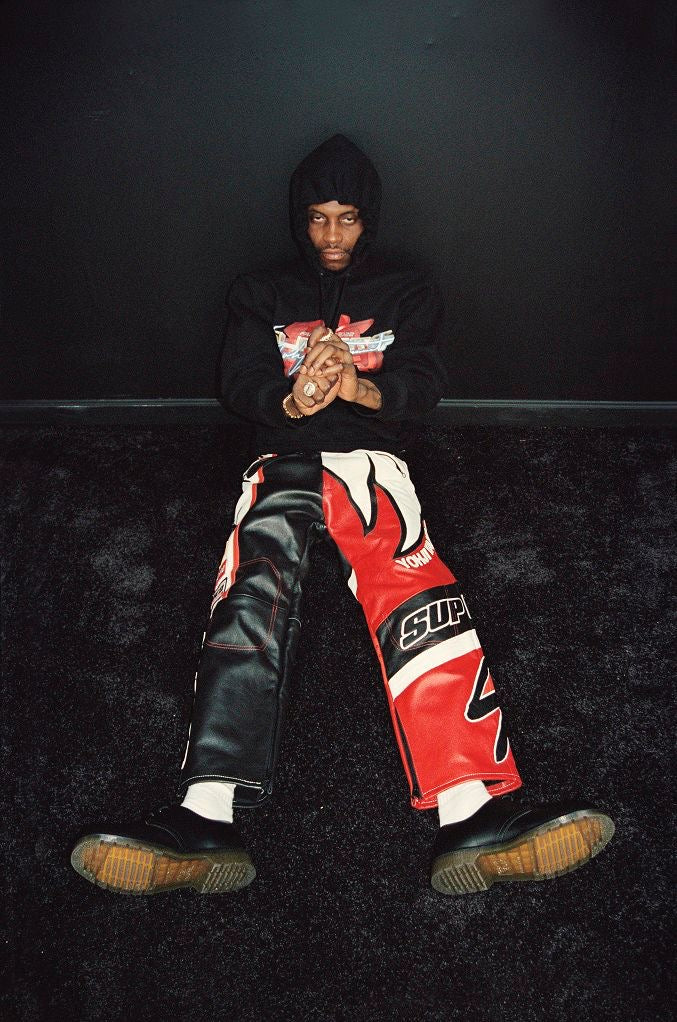 SUPREME FW22 YOHJI YAMAMOTO VANSON LEATHER PANTS