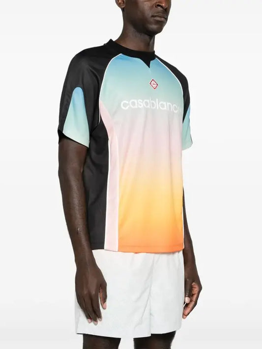 Casa Gradient Football Mesh T-shirt