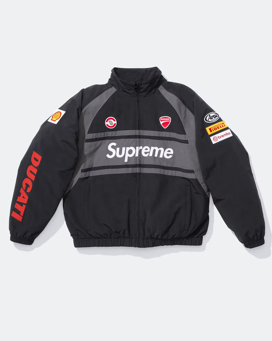 Supreme x Ducati Track Jacket - Black