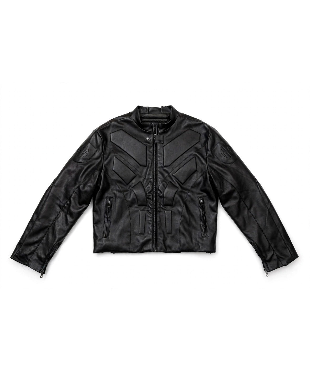 ARMOR BIKER JACKET (JET BLACK)