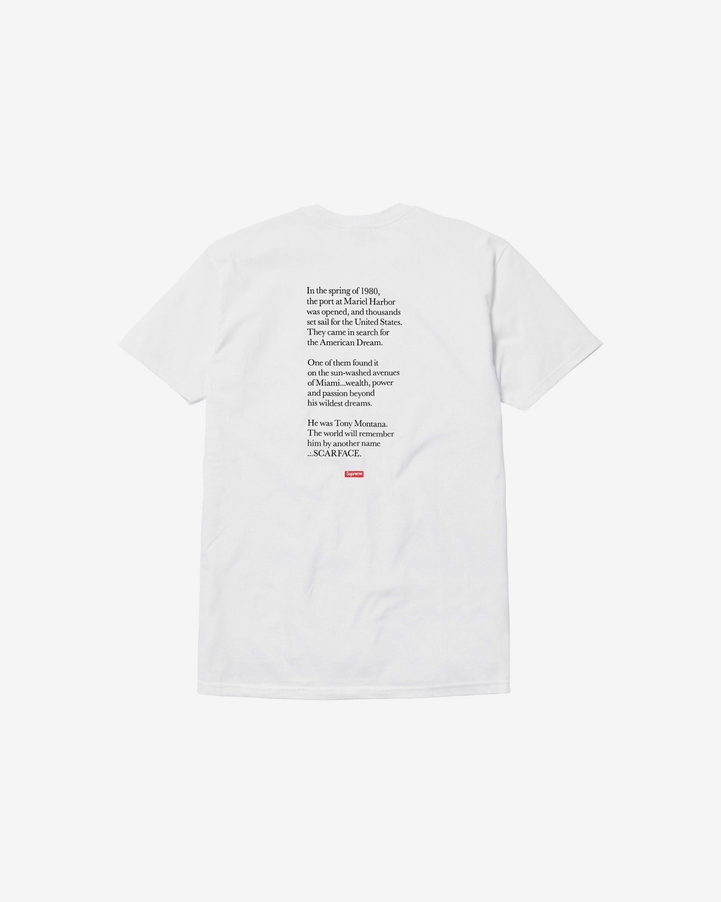 Supreme Scarface FW17 Tee
