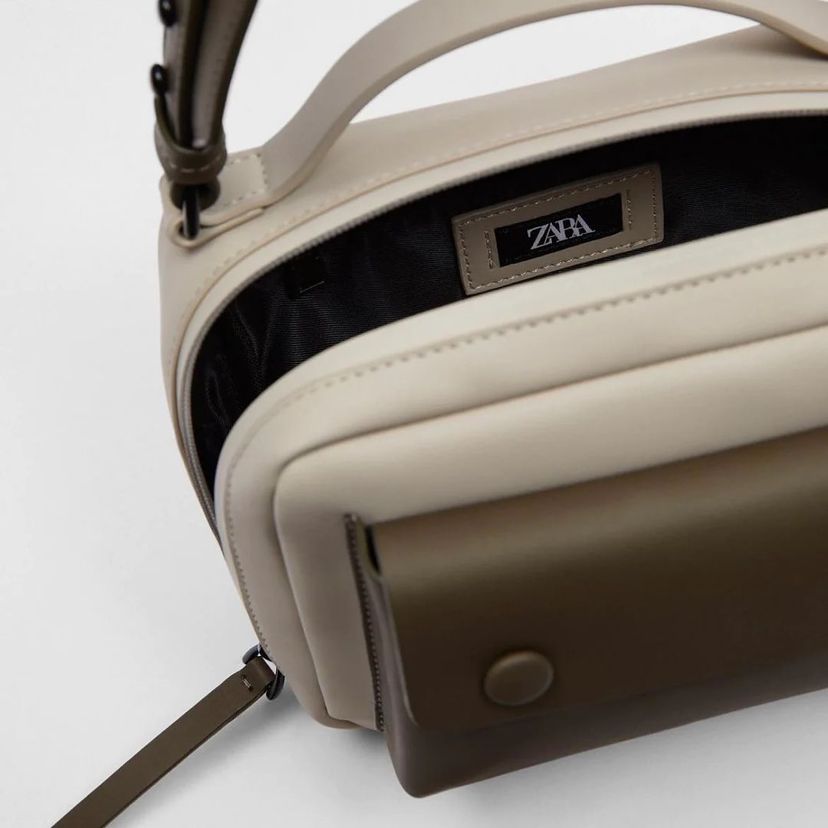 Zara Contrasing Cross Bag