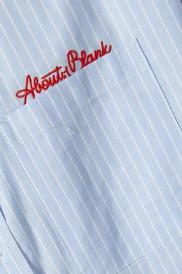 About-Blank Script Logo Shirt