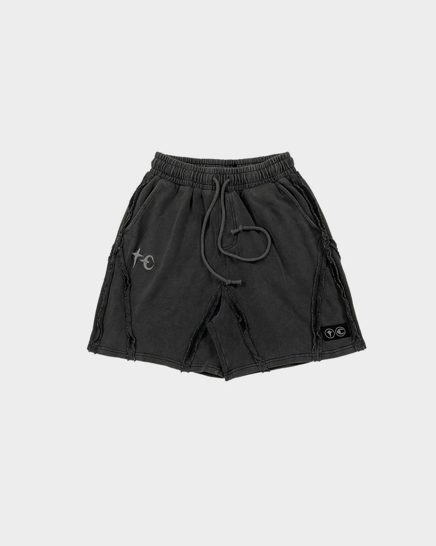 THUG CLUB DISTRESSED SWEATSHORTS