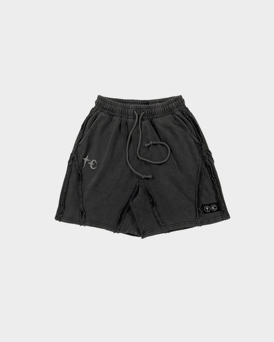 THUG CLUB DISTRESSED SWEATSHORTS