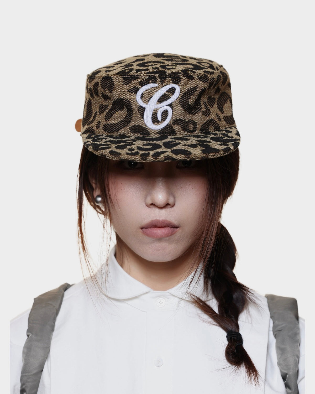 6Crayon Weave Leopard Baseball Hat