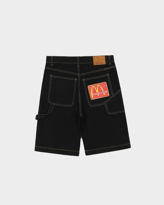 Travis Scott x McDonald's Cj Arches Denim Shorts