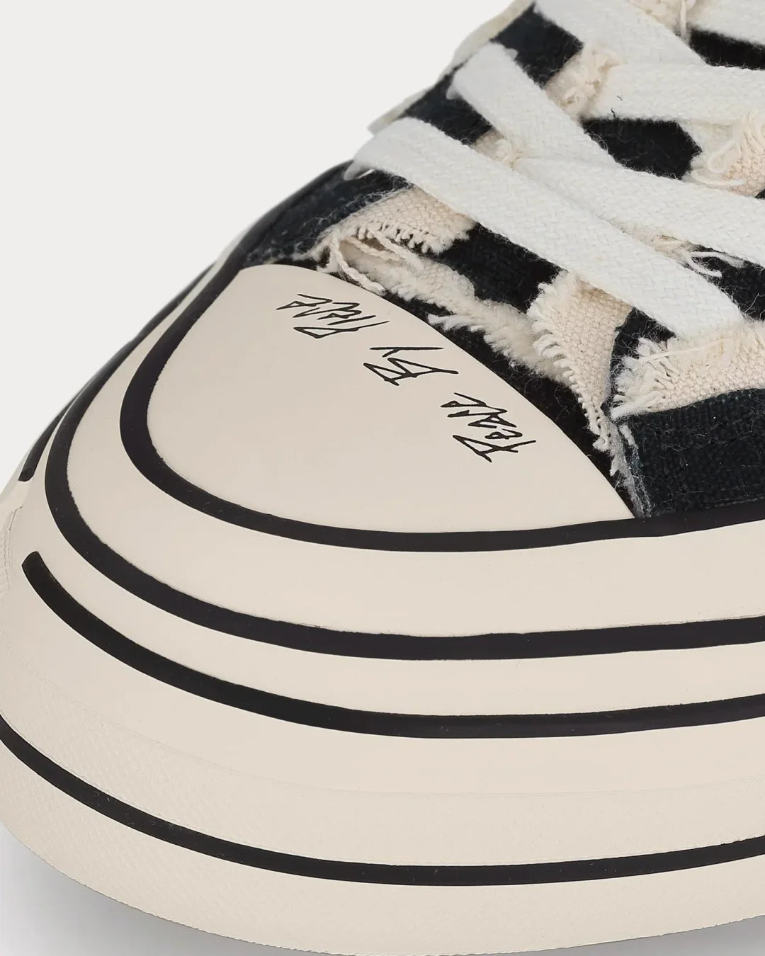 xVESSEL - G.O.P Black Low Top Sneakers