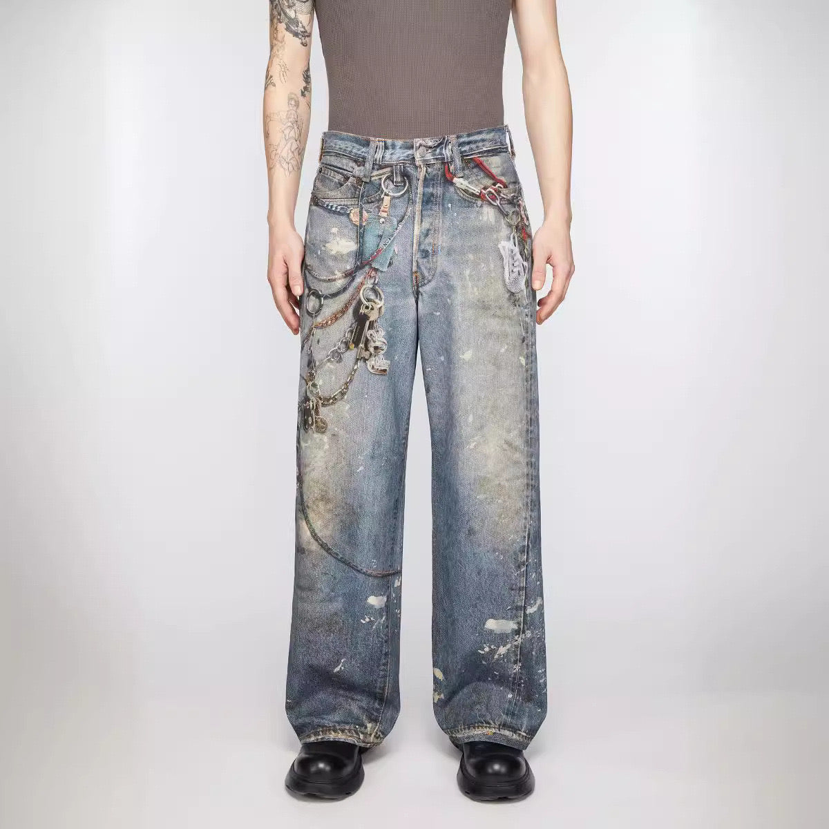 Acne Studios 3D Denim Jeans