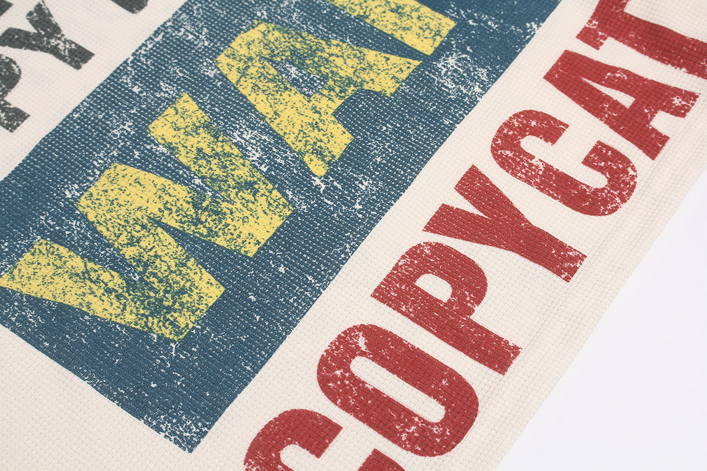 “Don’t Copy Me” Heavy Graphic Knit