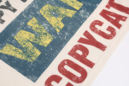 “Don’t Copy Me” Heavy Graphic Knit