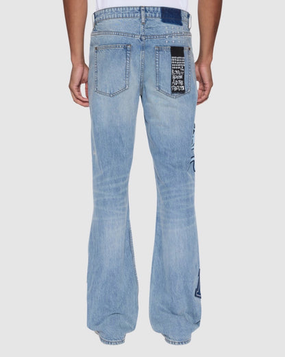 Ksubi Bronko Striker Patched Jeans