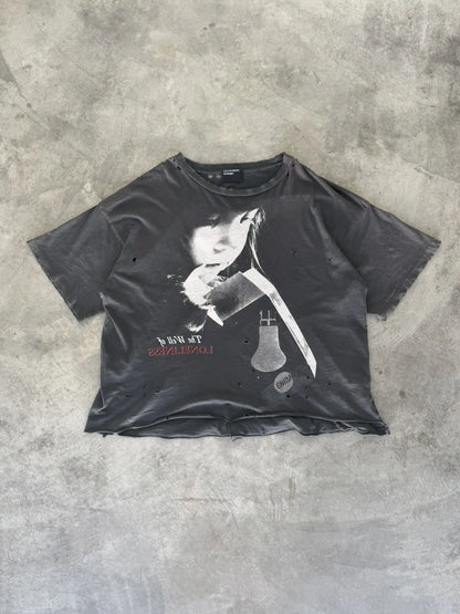 Nietzsche Cropped Destroyed Tee