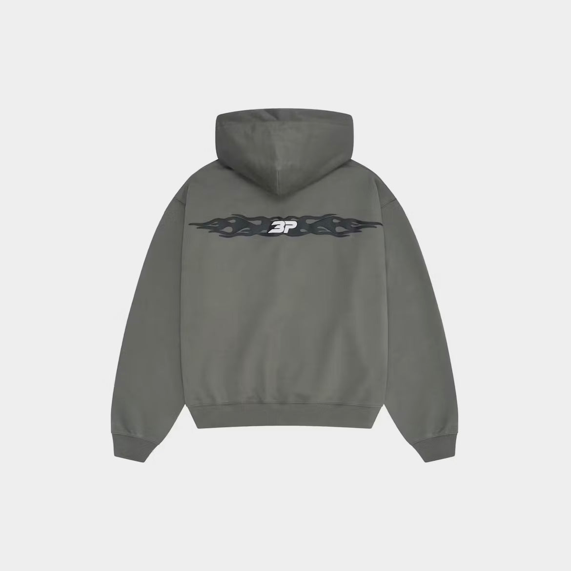 Broken Planet Chaos Hoodie - Gunmetal Gray