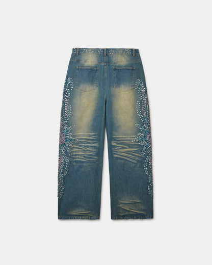 Tsunami Studded Denim Jeans