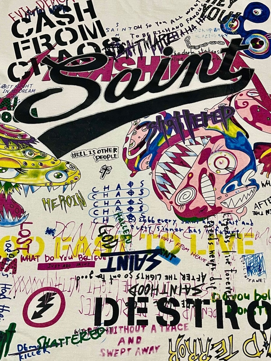 Saint Mxx x TAKASHI Graffiti Tee