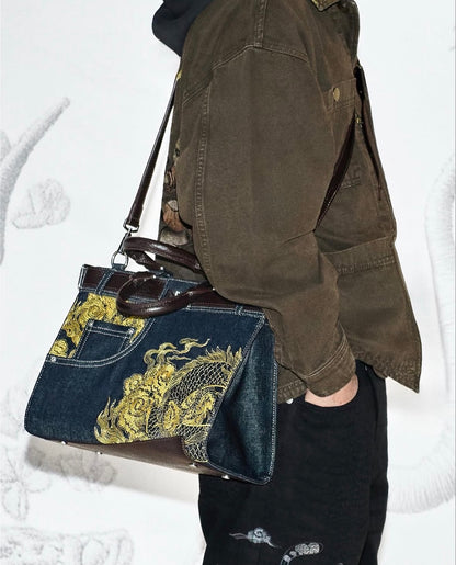 “YAKUZA V2” DRAGON HANDBAG