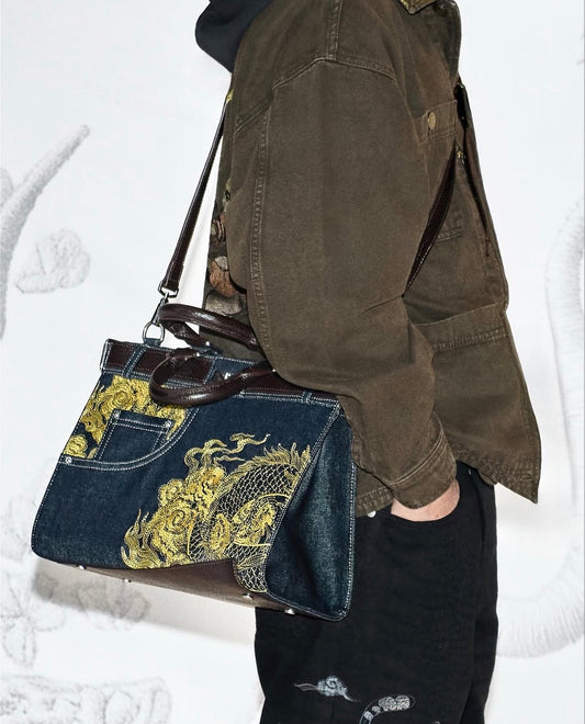 “YAKUZA V2” DRAGON HANDBAG