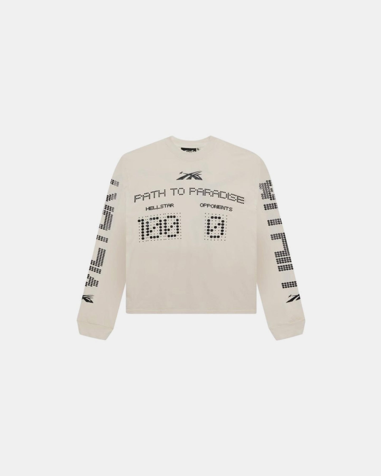 HS Scoreboard Long-Sleeve Tee ‘Ecru’