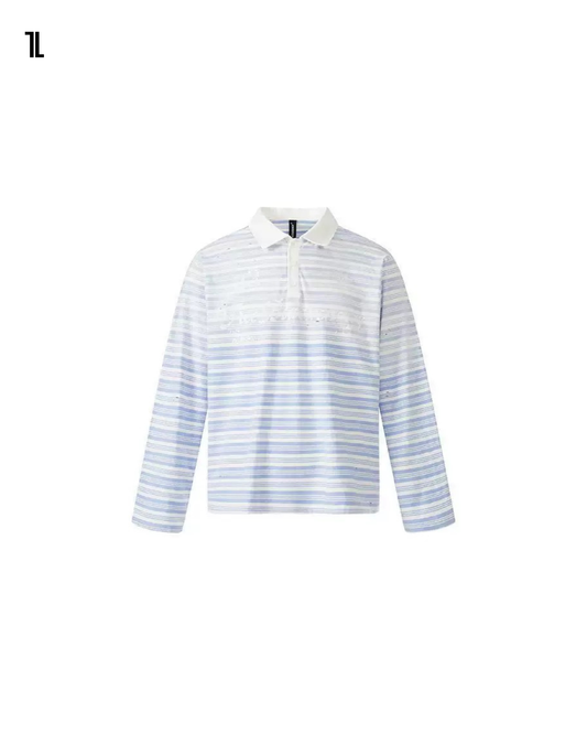 BLACK-ENERGY STRIPED POLO