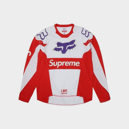 Supreme x Fox Racing Moto Jersey - Red