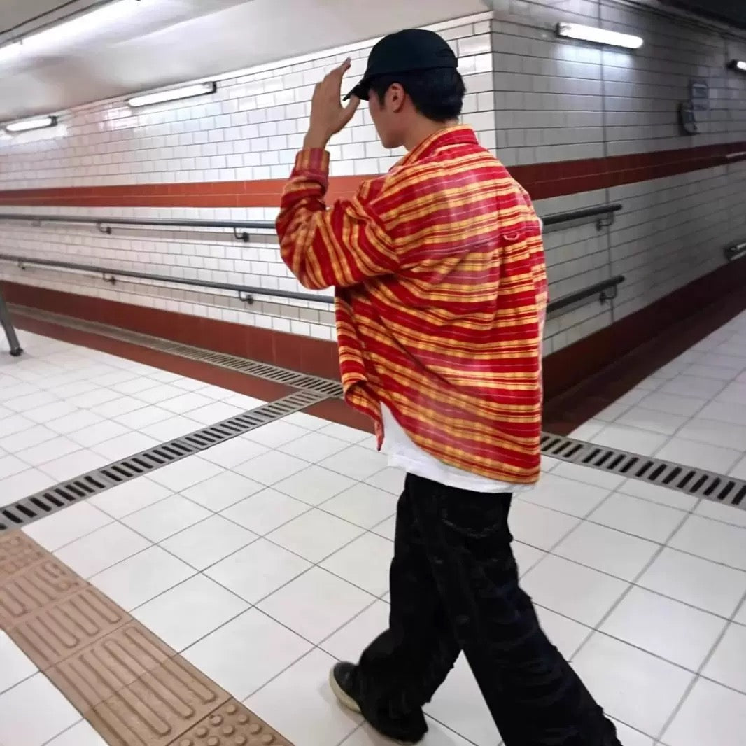 Far Archive Brushed Plaid Flannel Shirt