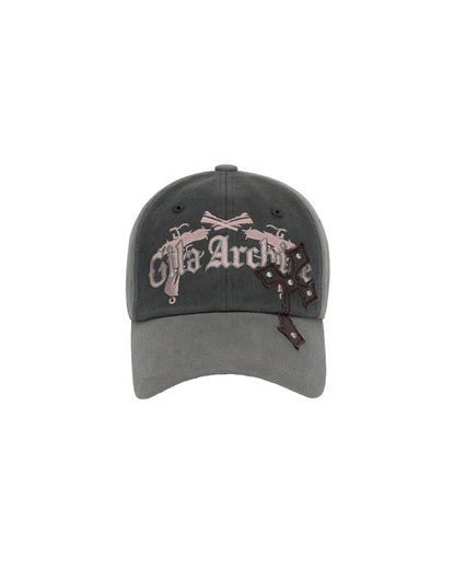 GILA ARCHIVE CROSS PATCH PISTOL BALLCAP