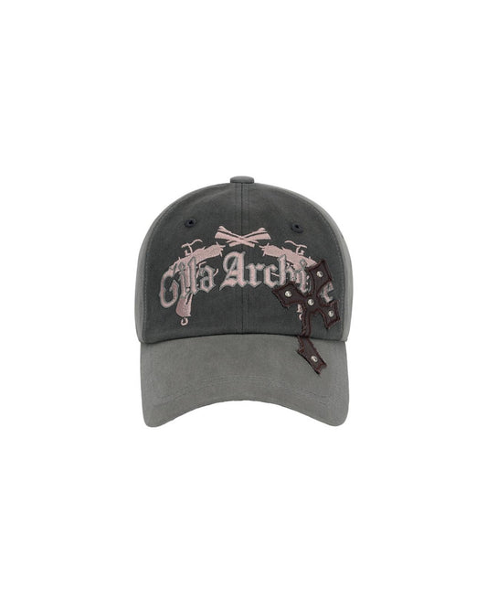 GILA ARCHIVE CROSS PATCH PISTOL BALLCAP