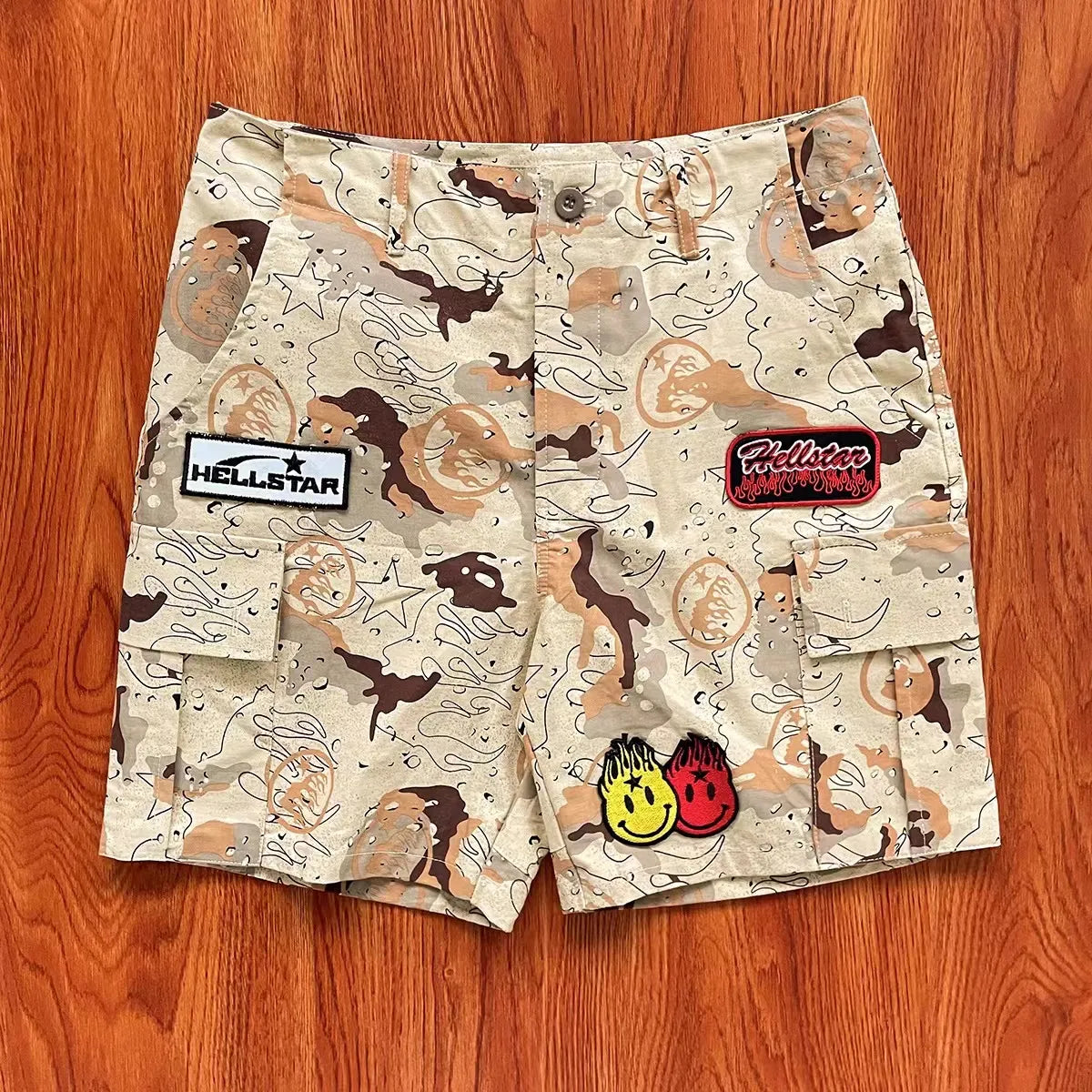 Desert Camo Emblem Shorts