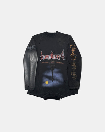 Black Moon Upside-Down Longsleeve